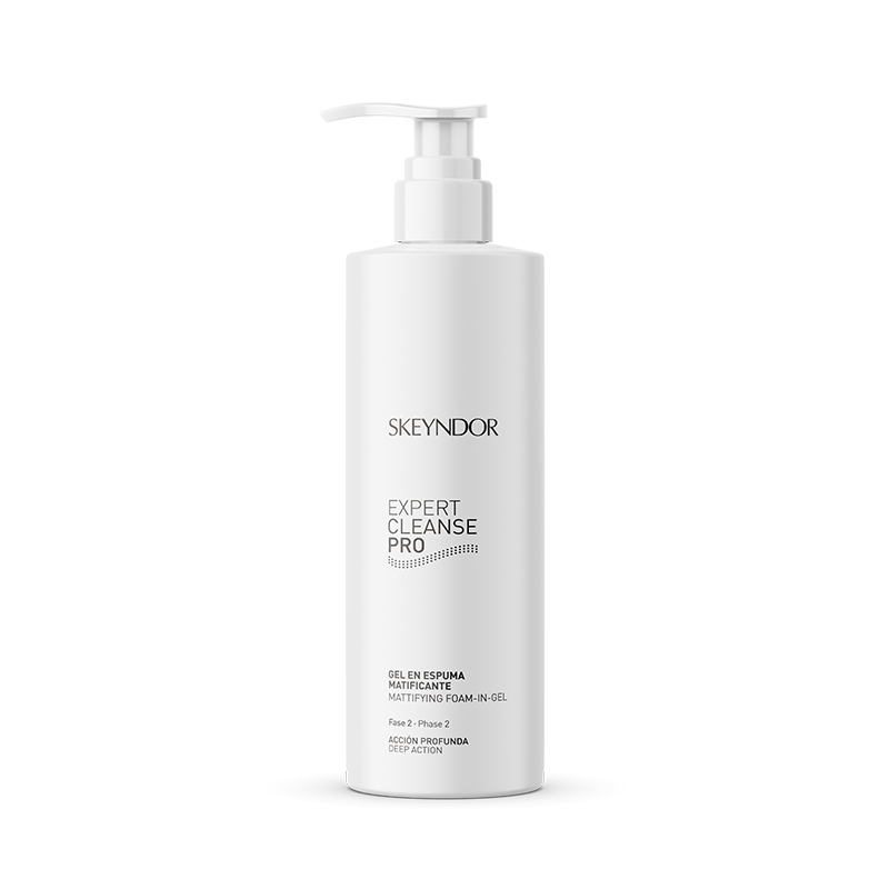 Expert Pro mattifying foam-in-gel